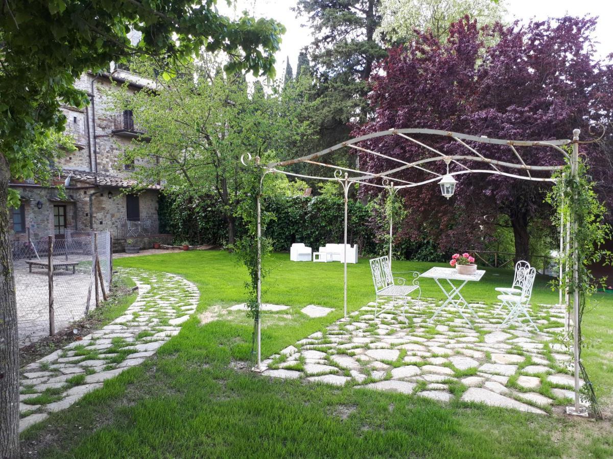 Torre Di Badia Bed & Breakfast Badia A Passigano Bagian luar foto