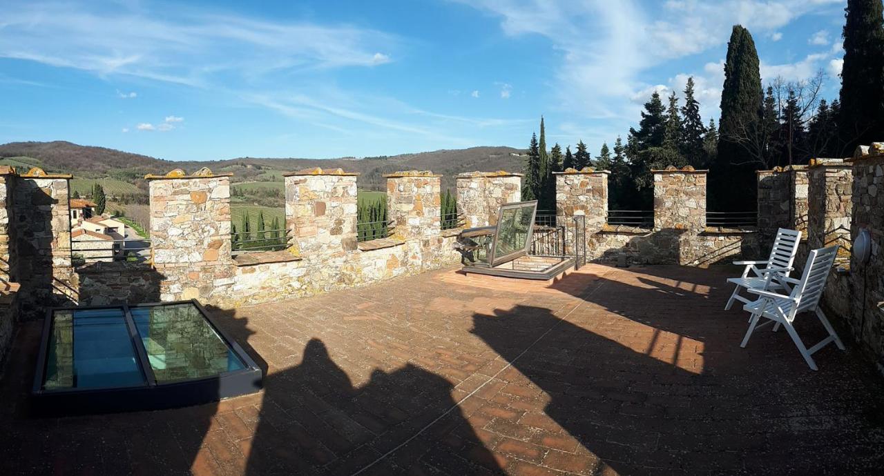 Torre Di Badia Bed & Breakfast Badia A Passigano Bagian luar foto