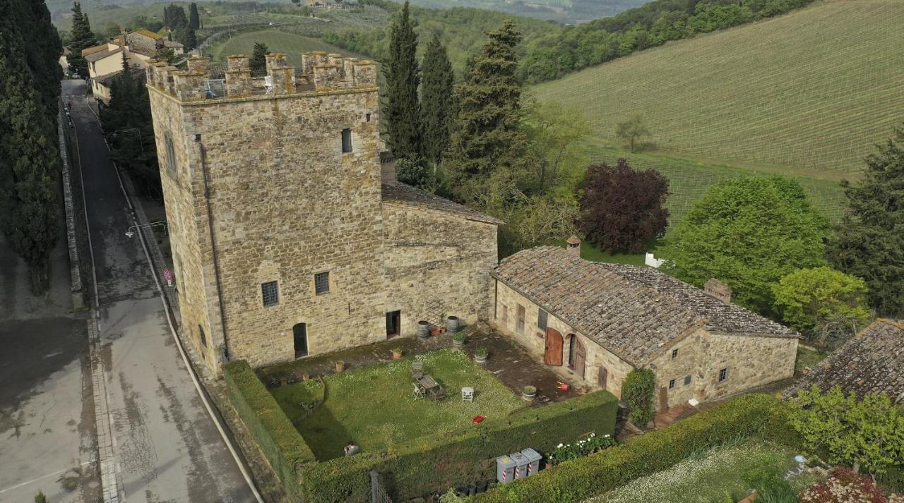 Torre Di Badia Bed & Breakfast Badia A Passigano Bagian luar foto